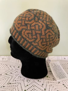 Celtic Knots Knit Tam (1 of a Kind)