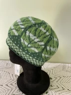 Leaves, Leaves, Leaves Knit Tam (1 of a Kind)
