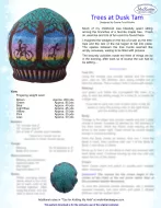 Trees at Dusk Pattern