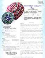 Norwegian Starburst Tam Pattern