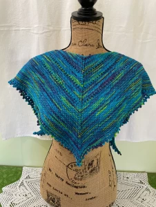 Wool & Bamboo Shawlette